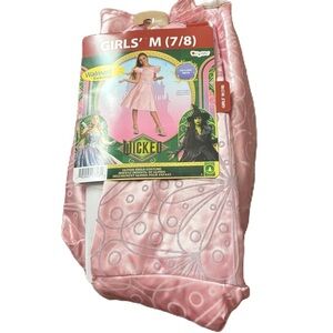 Wicked Glinda Pink Dress NEW 7/8 Costume Halloween Good Witch Galinda